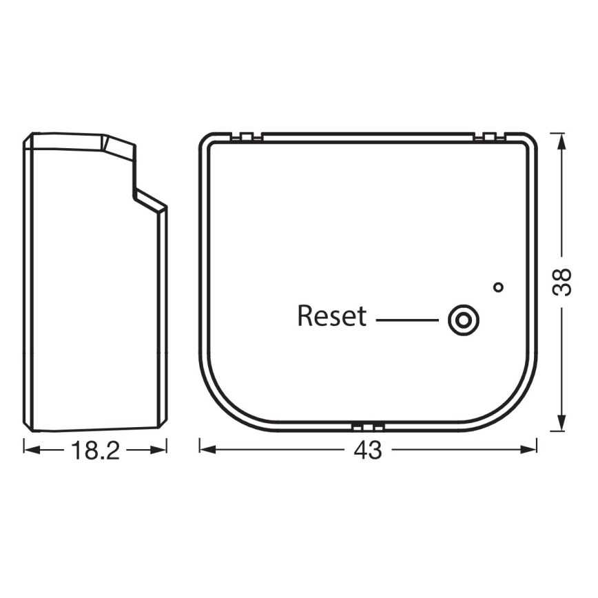 Osram - SMART+ 2-Button Switch Module 230V Wi-Fi