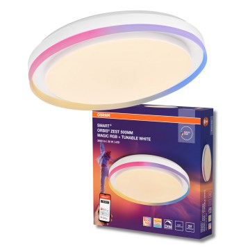 Osram - SMART+ MAGIC LED RGBW Dimmable Ceiling Light LED/38W/230V Ø 49 cm White 2700-6500K Wi‑Fi