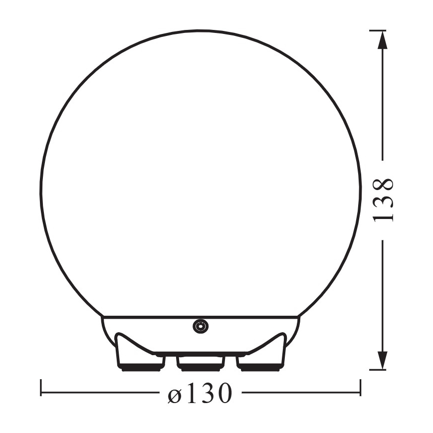 Ledvance - LED RGBW Dimmable Rechargeable Table Lamp SMART+ MAGIC LED/2.5W/5V 2200-6500K Wi-Fi White