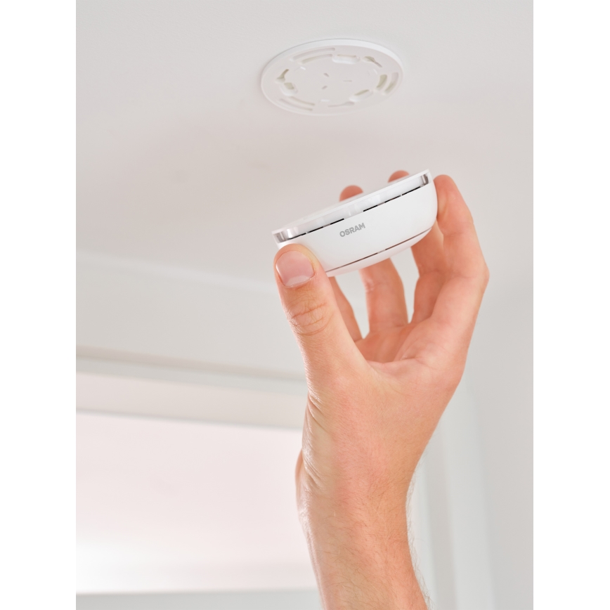 Osram - SMART+ Smoke Detector 3V Wi-Fi 1400 mAh