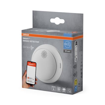 Osram - SMART+ Smoke Detector 3V Wi-Fi 1400 mAh