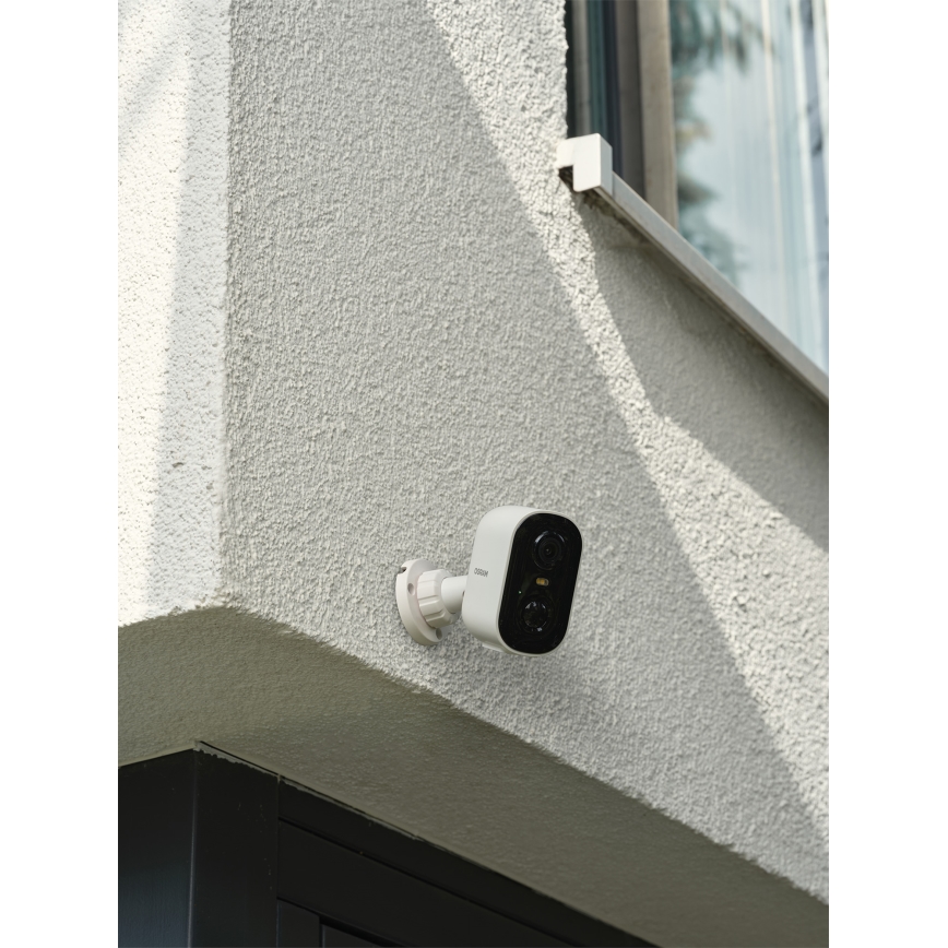 Osram - Smart solar camera with 2K SMART+ sensor, 5V, 5200 mAh, IP66, Wi-Fi
