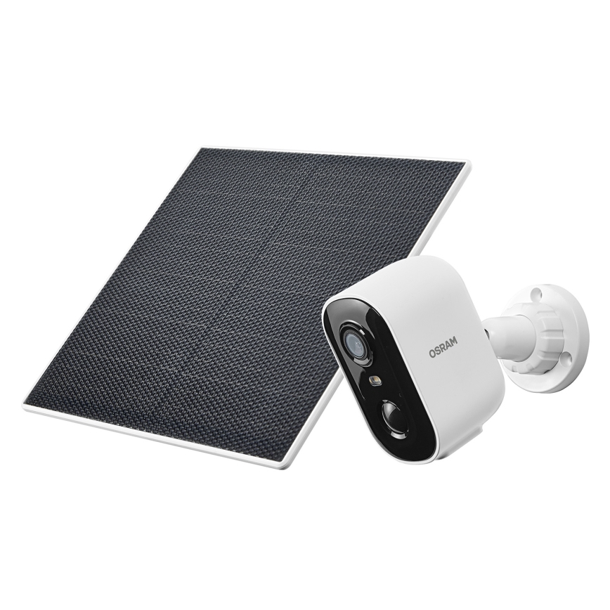 Osram - Smart solar camera with 2K SMART+ sensor, 5V, 5200 mAh, IP66, Wi-Fi