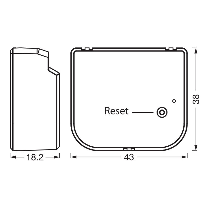 Osram - SMART+ switching module for venetian blinds, roller blinds and curtains 230V Wi-Fi