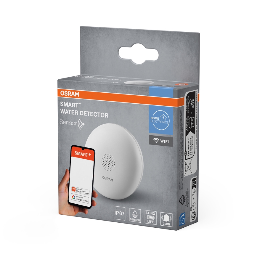 Osram - SMART+ Water Leak Detector 3V Wi-Fi IP67 1400 mAh