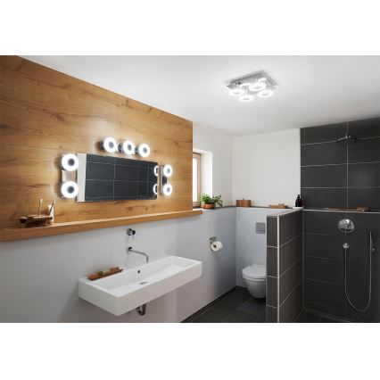 Osram - SMART+ WAVE Dimmable LED Bathroom Ceiling Light LED/24W/230V 3000-6500K IP44 Wi-Fi