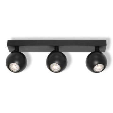 Osram - SPOT SPHERAL spotlight 3xGU10/6W/230V black