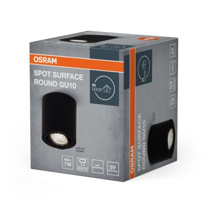 Osram - SPOT spotlight 1xGU10/7W/230V black
