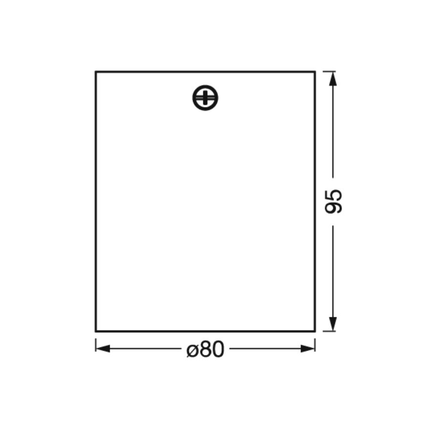 Osram - SPOT spotlight 1xGU10/7W/230V black