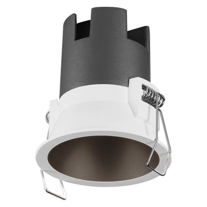 Osram - SPOT TWIST LED recessed downlight LED/5W/230V 3000 K (warm white), Ø 7 cm, white/black