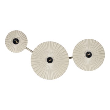 Osram - Wall light PLISSEE 3xE27/15W/230V cream