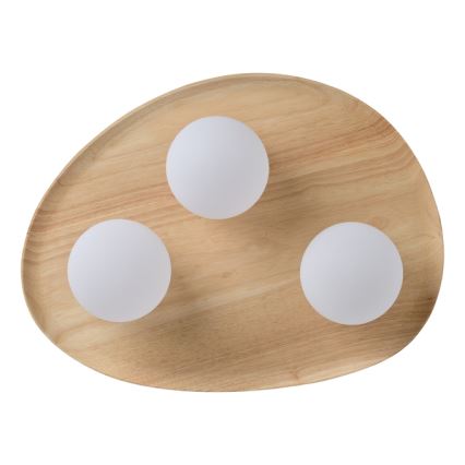 Osram - WOOD NEST ceiling light 3xG9/5W/230V rubberwood