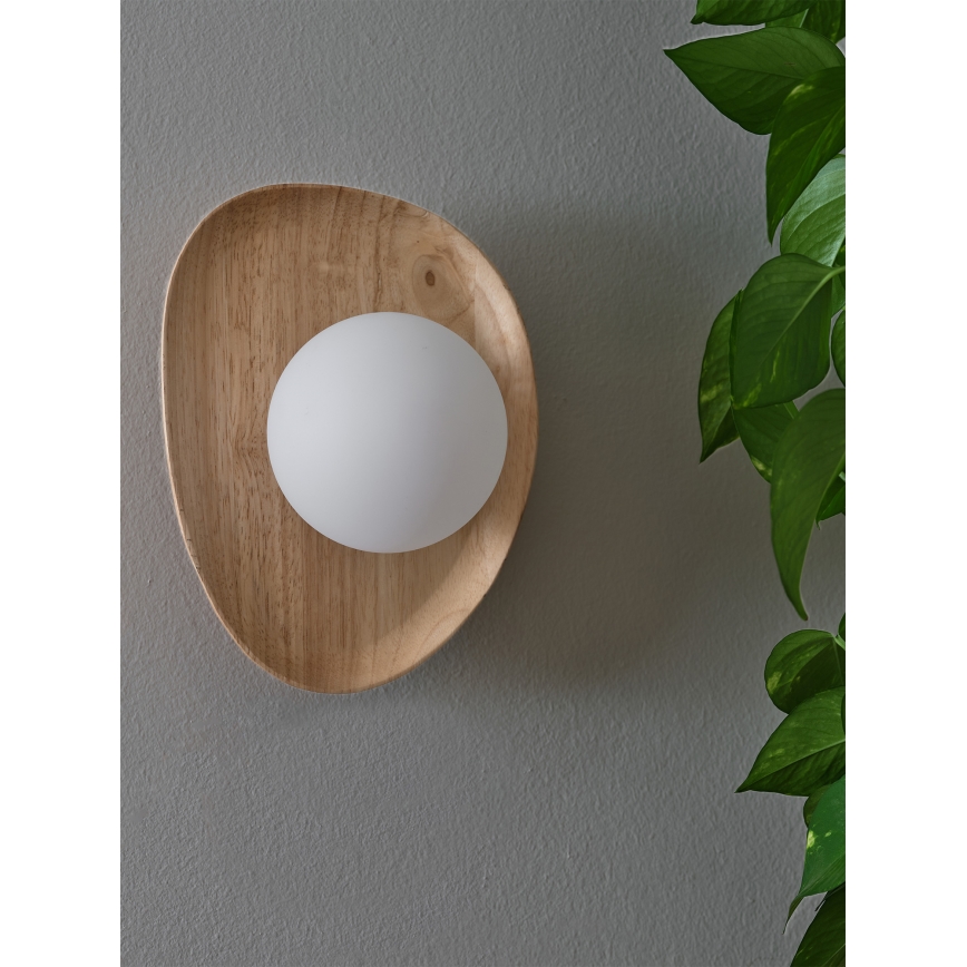 Osram - WOOD NEST Wall Light 1xG9/5W/230V Rubberwood