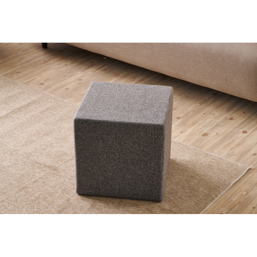 Ottoman CUBI 40x40 cm Anthracite