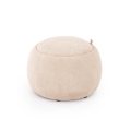 Ottoman PAKS Ø 50 cm beige