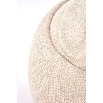 Ottoman PAKS Ø 50 cm beige