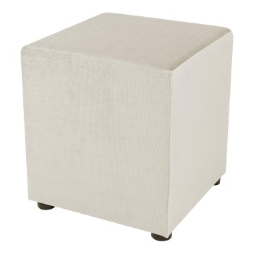 Ottoman SIX 40x40 cm cream