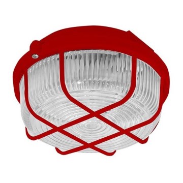 Outdoor Ceiling Light 1 × E27 / 100 W / 230 V Red IP44