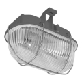 Outdoor ceiling light OVAL 1xE27/60W/230V grey IP44