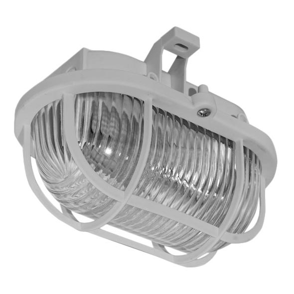 Outdoor ceiling light OVAL 1xE27/60W/230V IP44