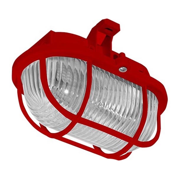 Outdoor ceiling light OVAL 1xE27/60W/230V IP44