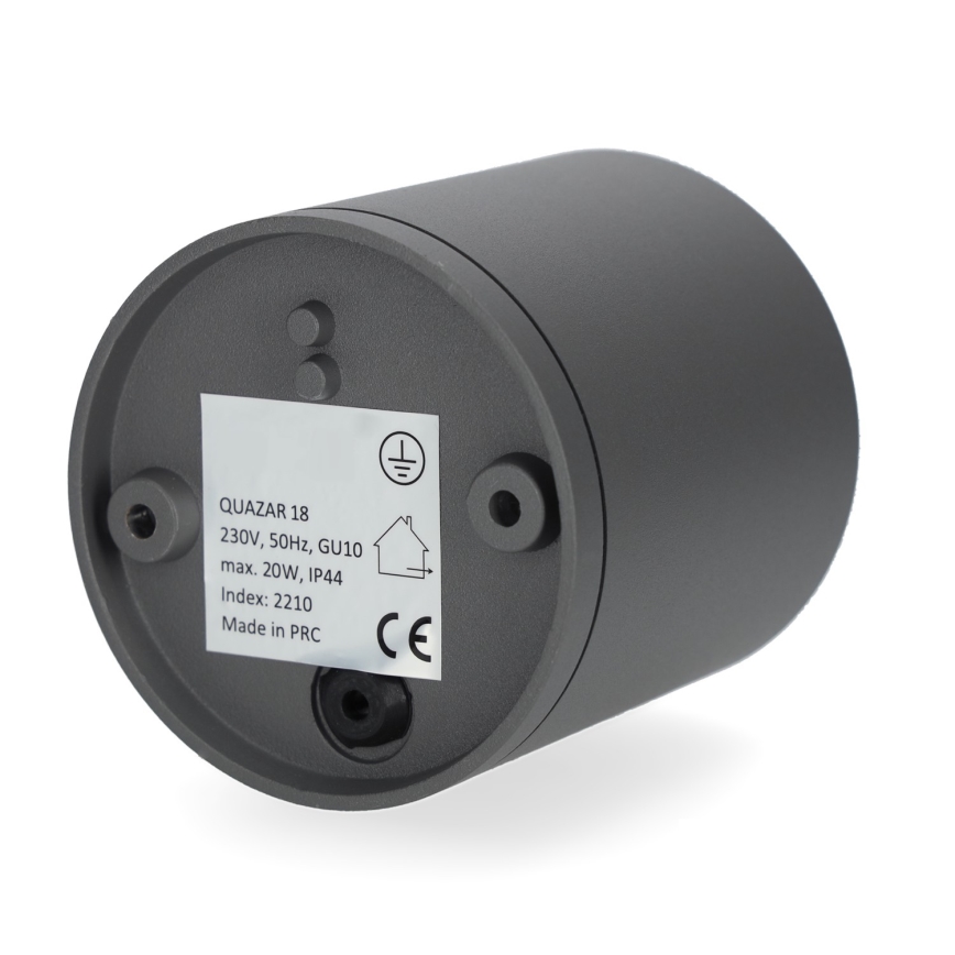 Outdoor ceiling light QUAZAR 1xGU10/20W/230V IP44