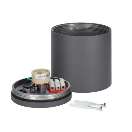 Outdoor ceiling light QUAZAR 1xGU10/20W/230V IP44