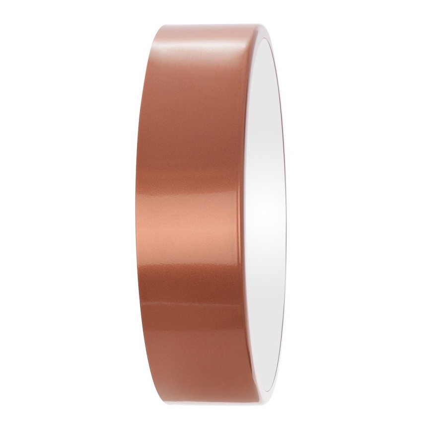 Outdoor ceiling light with a sensor CLEO 2xE27/24W/230V d. 30 cm copper IP54