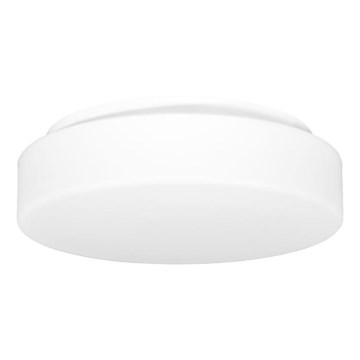 Outdoor ceiling light with sensor HECTOR 1xE27/60W/230V d. 30 cm IP44 opal white
