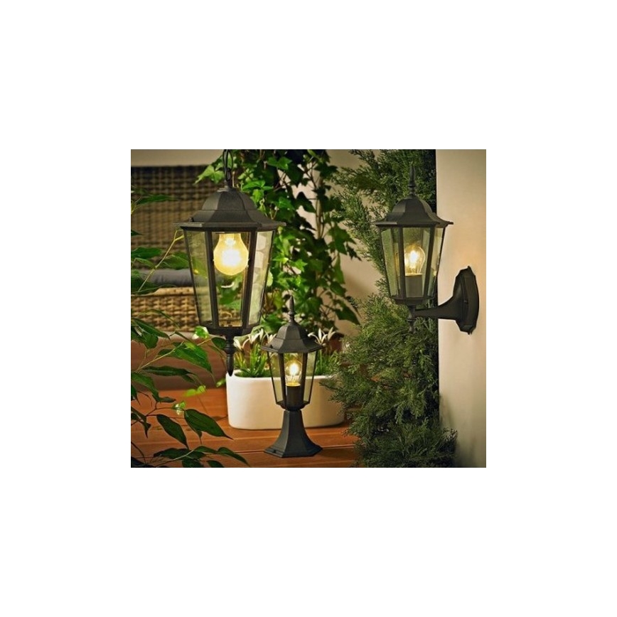 Outdoor chandelier 1xE27/20W/230V IP43 black