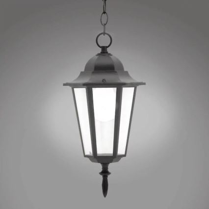 Outdoor chandelier 1xE27/20W/230V IP43 black
