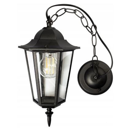 Outdoor chandelier 1xE27/20W/230V IP43 black