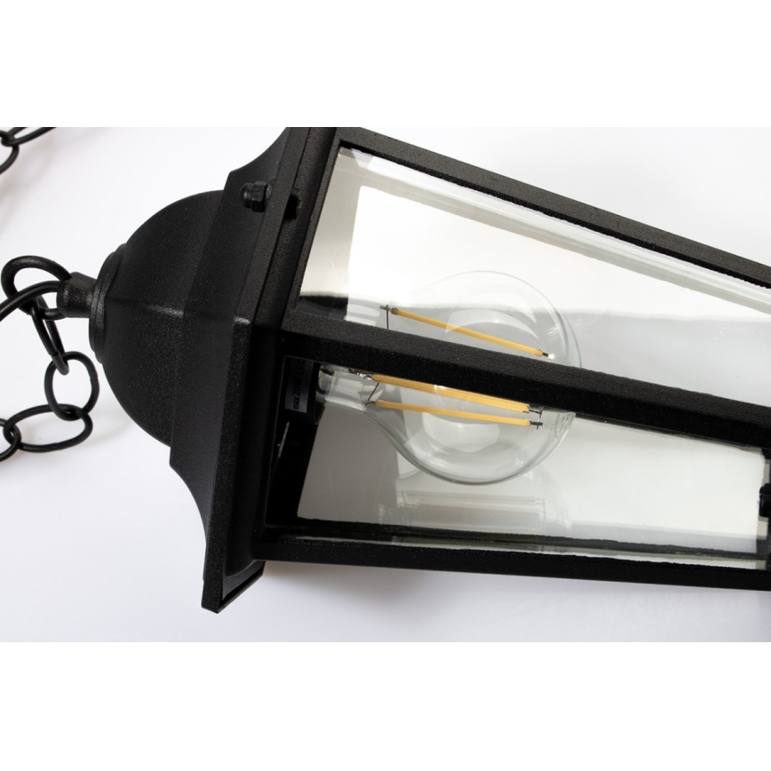 Outdoor chandelier 1xE27/20W/230V IP43 black
