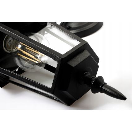 Outdoor chandelier 1xE27/20W/230V IP43 black