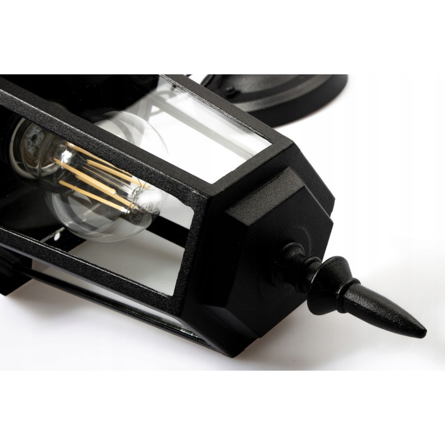 Outdoor chandelier 1xE27/20W/230V IP43 black