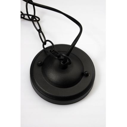 Outdoor chandelier 1xE27/20W/230V IP43 black