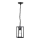 Outdoor chandelier MALMO 1xE27/15W/230V black