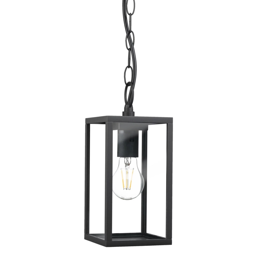 Outdoor chandelier MALMO 1xE27/15W/230V black