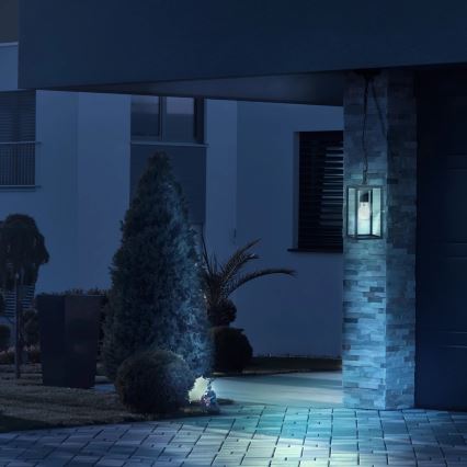 Outdoor chandelier MALMO 1xE27/15W/230V black