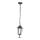 Outdoor chandelier on a chain 1xE27/40W/230V IP44 black