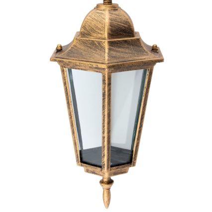 Outdoor chandelier on a chain 1xE27/60W/230V golden IP44