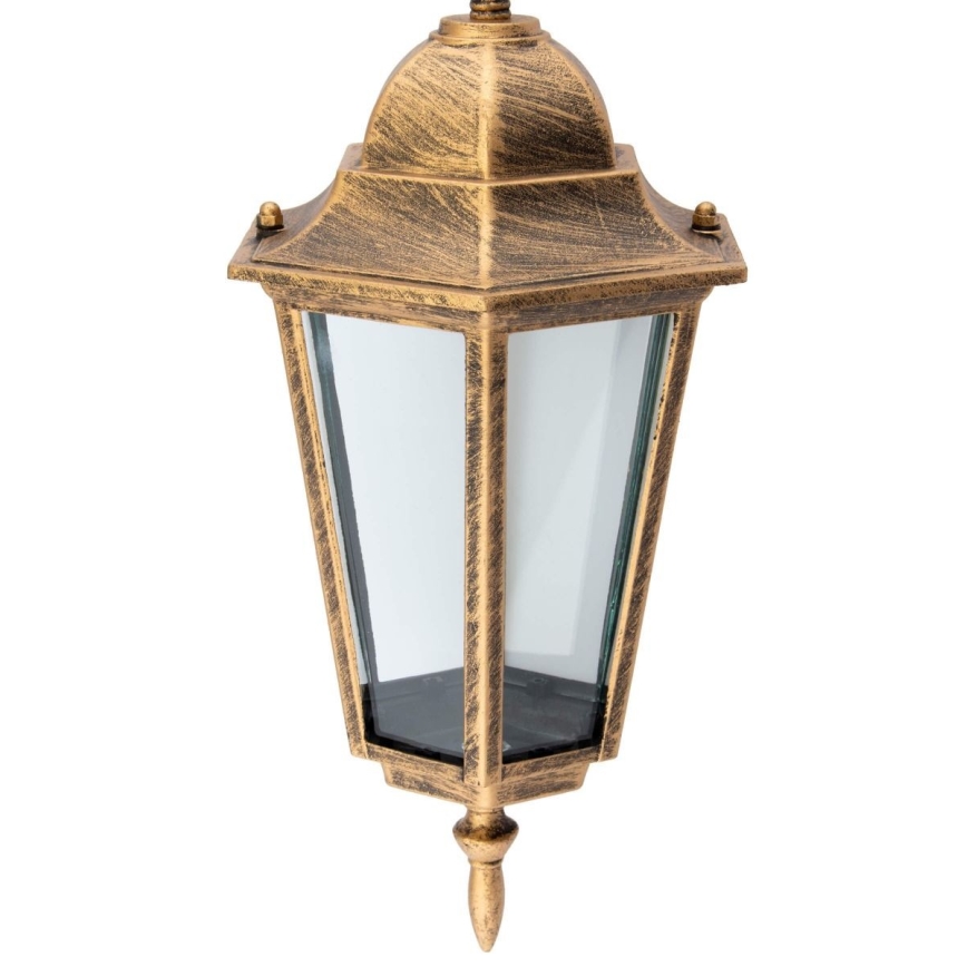 Outdoor chandelier on a chain 1xE27/60W/230V golden IP44
