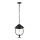 Outdoor chandelier on a chain 1xE27/60W/230V IP44 black
