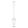 Outdoor chandelier on a chain 1xE27/60W/230V IP44 white