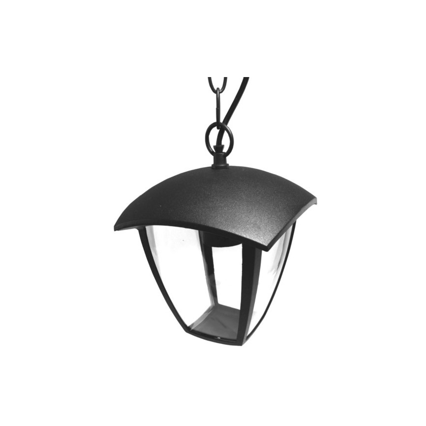 Outdoor chandelier on a chain SURVA 1xE27/60W/230V IP44 black