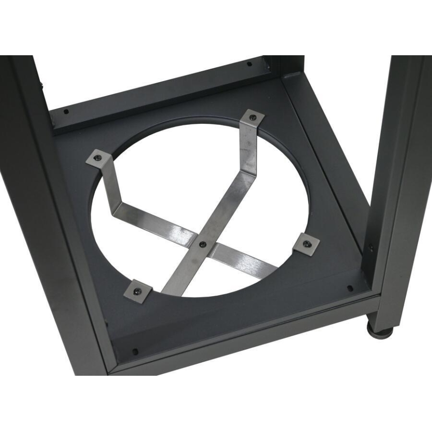 Outdoor corner module 47x47x123 cm black/stainless steel