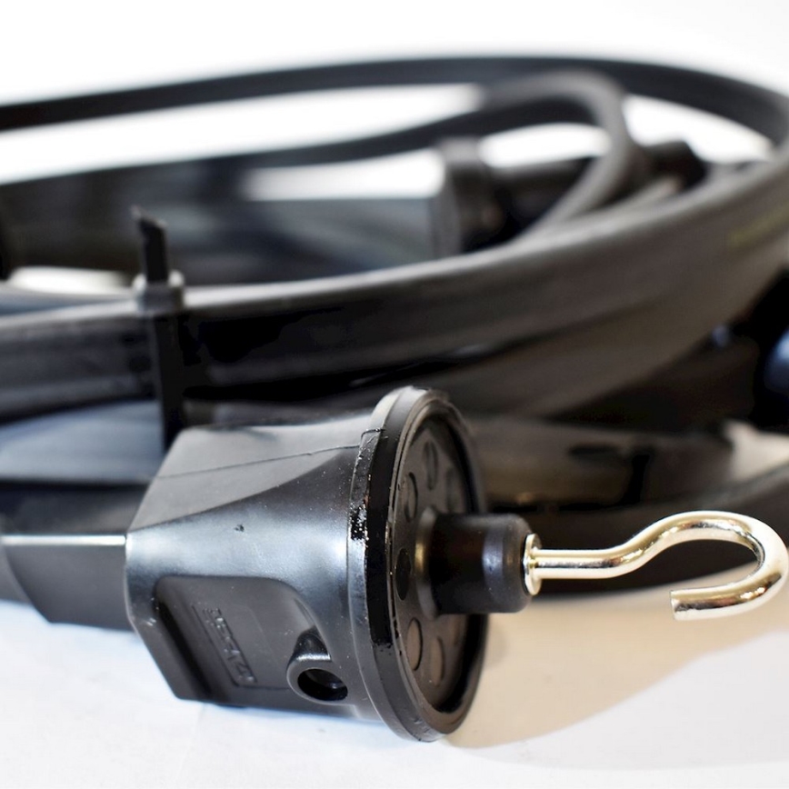 Outdoor decorative chain GARLAND 22 m 20xE27/15W/230V IP44