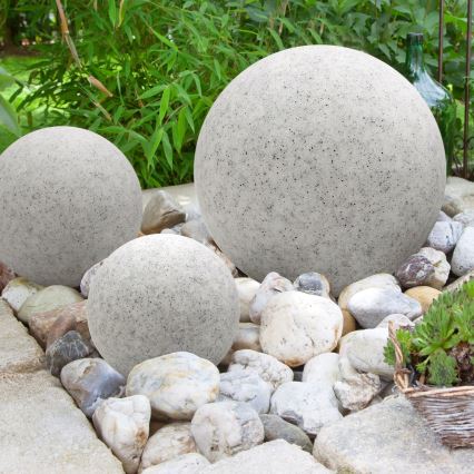 Outdoor decorative light GARDEN BALL 1xE27/40W/230V IP65 d. 25 cm