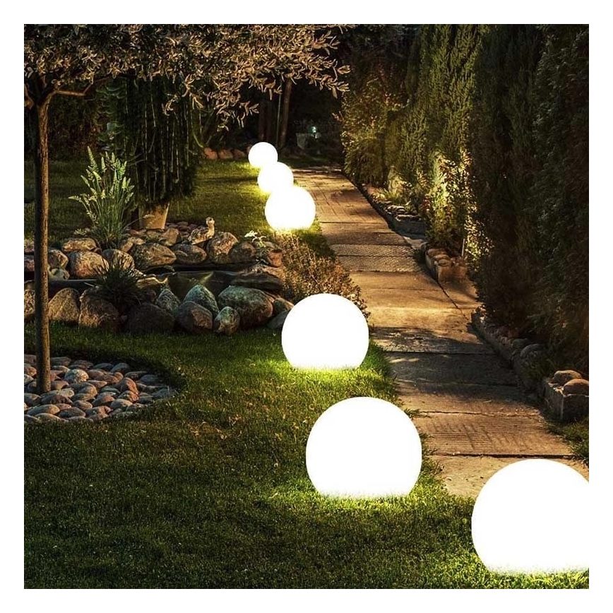 Outdoor decorative light GARDEN BALL 1xE27/40W/230V IP65 d. 25 cm
