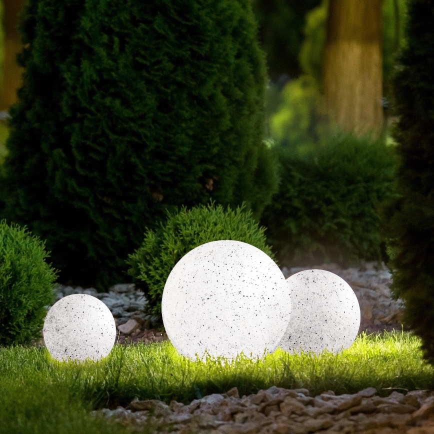 Outdoor decorative light GARDEN BALL 1xE27/40W/230V IP65 d. 25 cm
